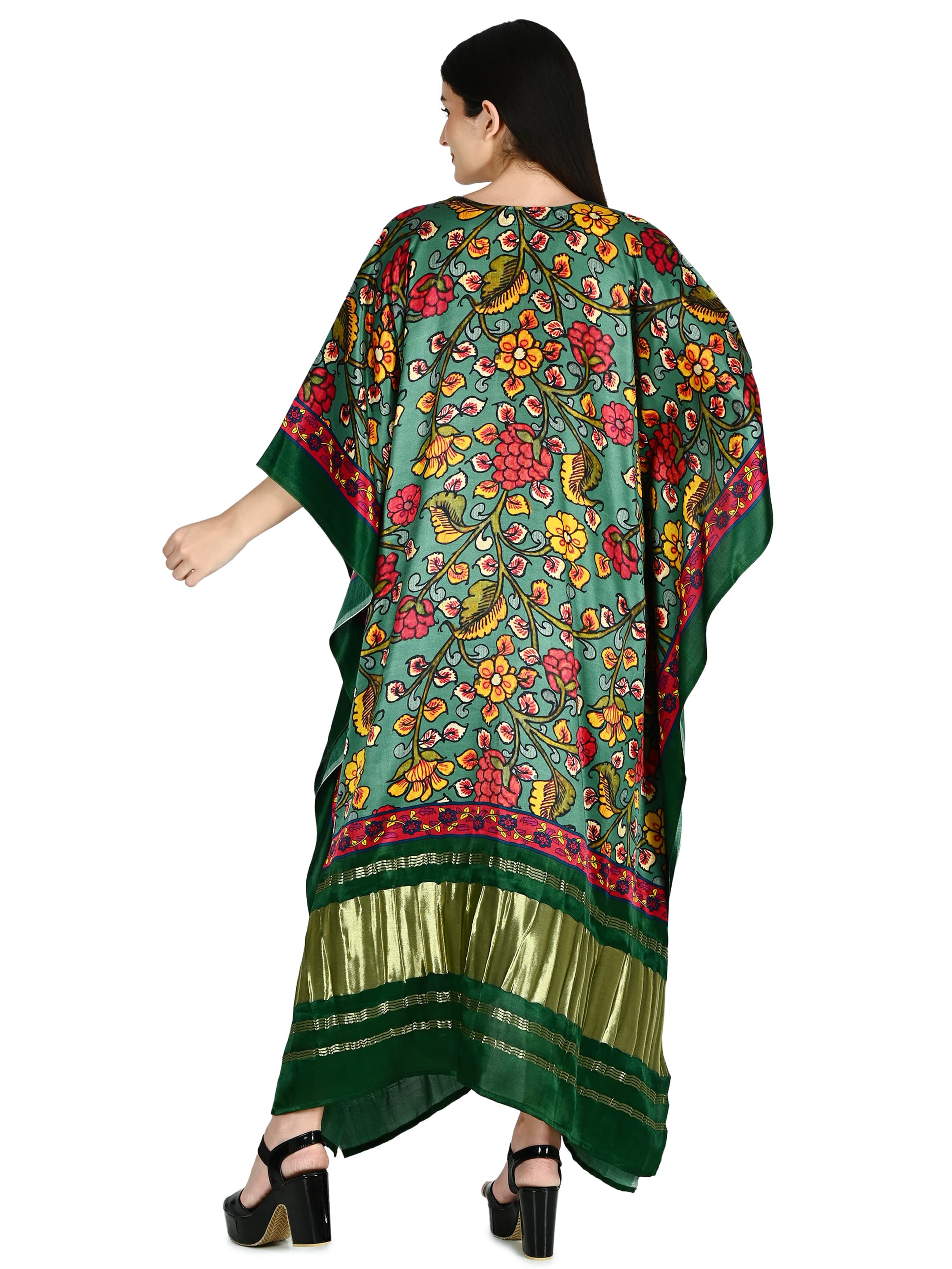 Forest Kalamkari Kaftan 4