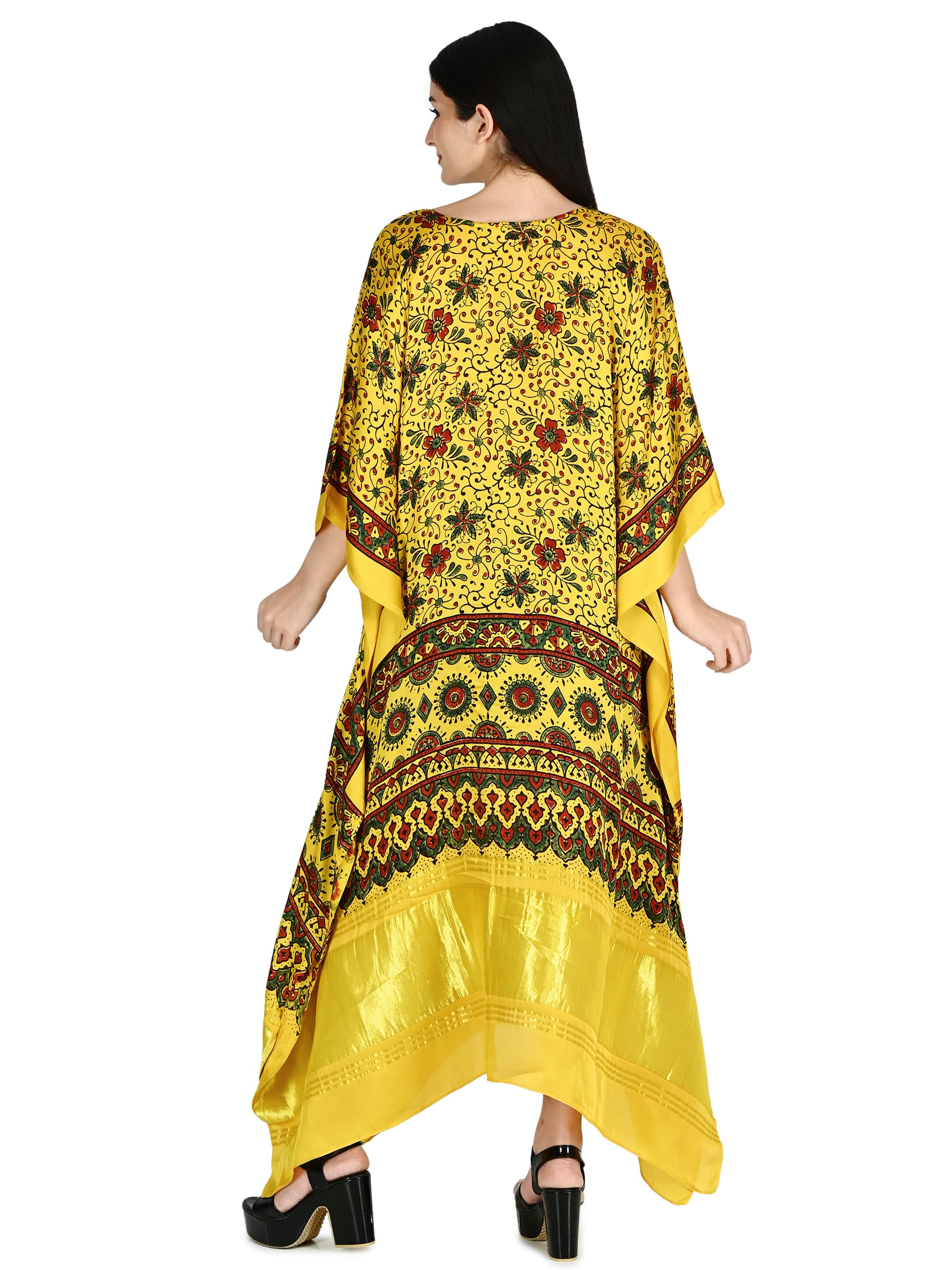 Sunshine Kalamkari Kaftan 4