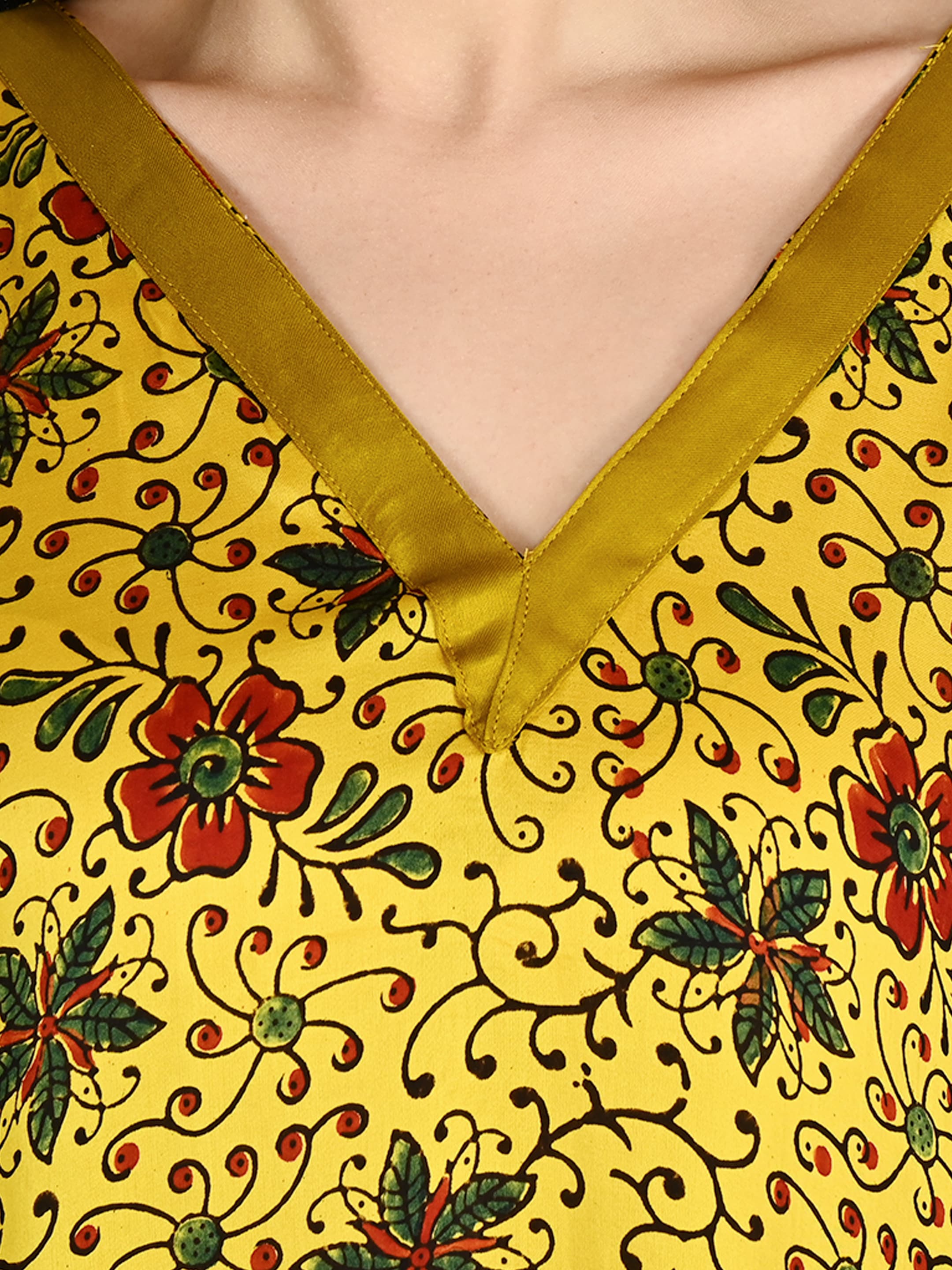 Sunshine Kalamkari Kaftan 6