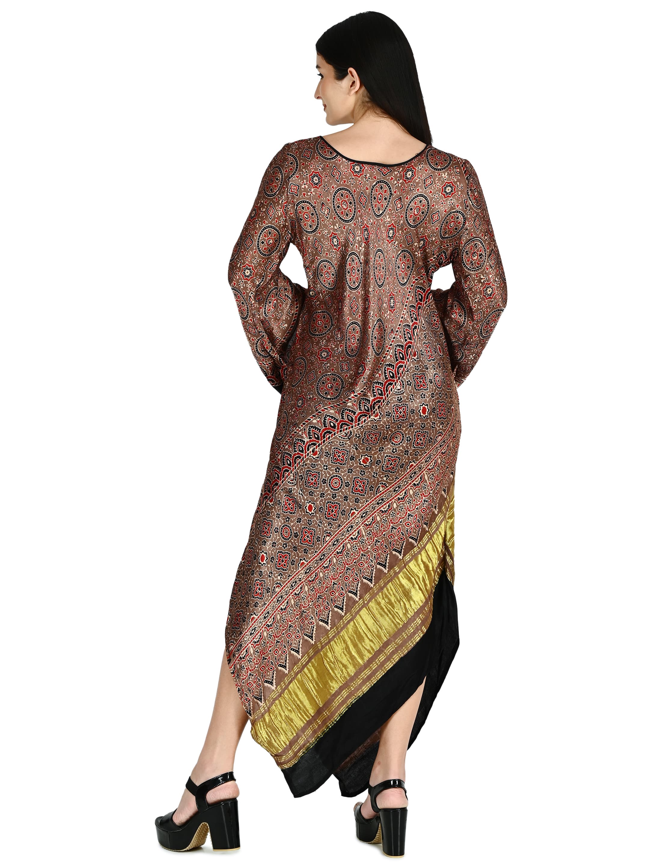 Ajrakh Asymmetric Tunic 4