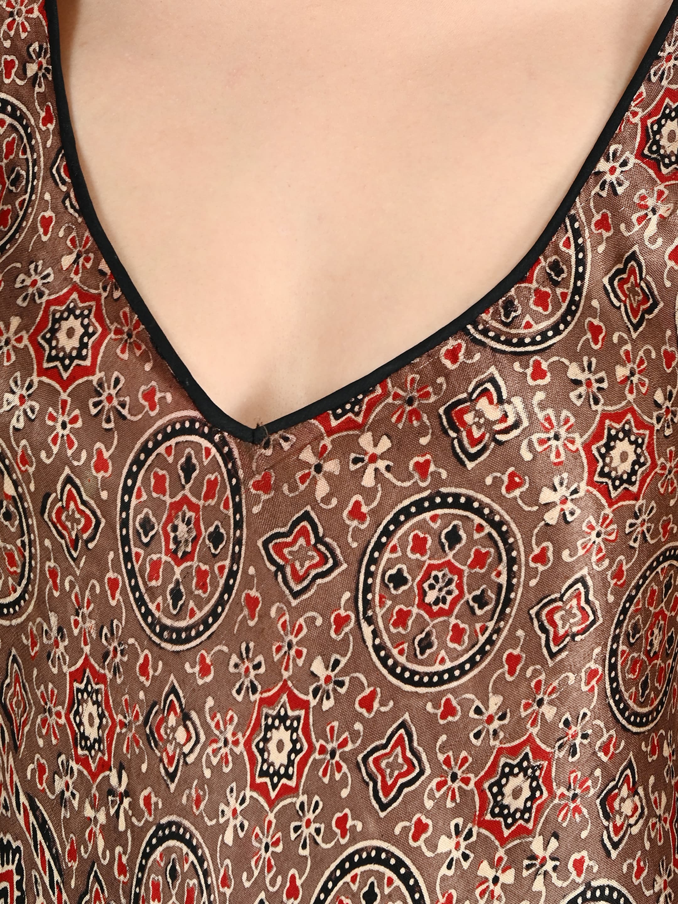 Ajrakh Asymmetric Tunic 5